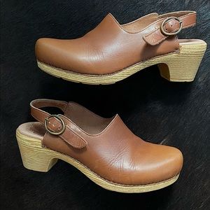 Dansko Madison sling back clog 38